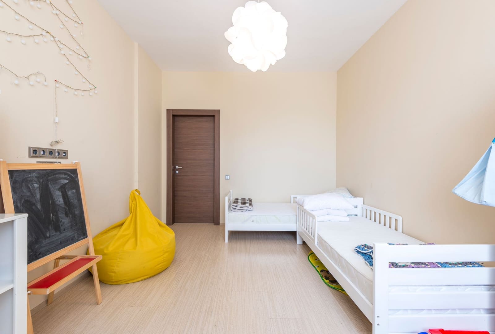 Children's bedroom with study desk in a Hadapsar 3BHK