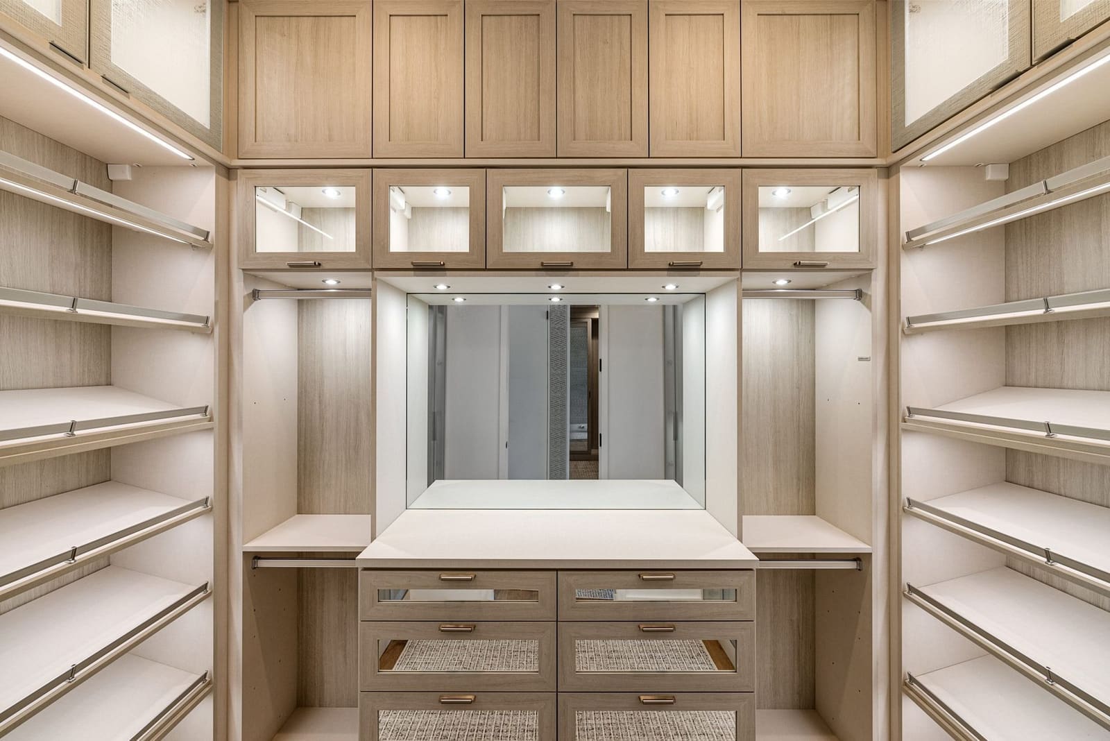 Sliding wardrobe with a shallow depth in a Hinjewadi apartment