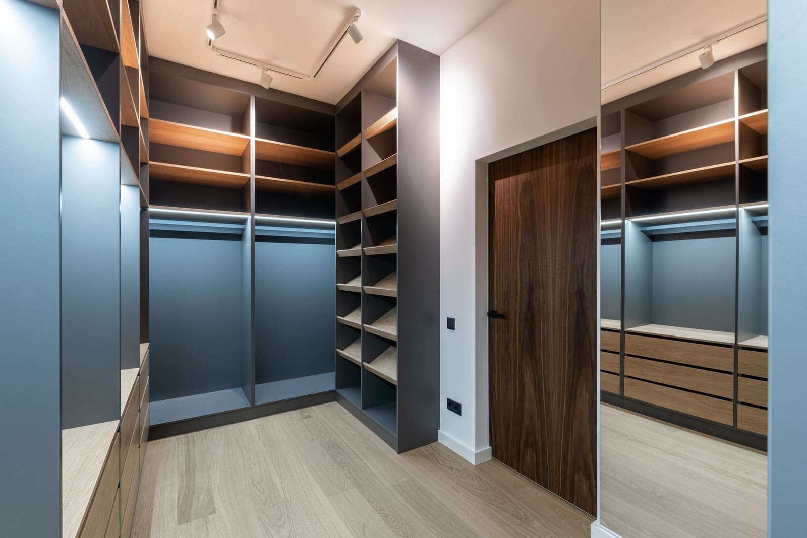 Freestanding wardrobe designed for a heritage Camp apartment